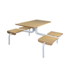 School cafeteria table and chair sets-2