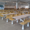 School cafeteria table and chair sets-4