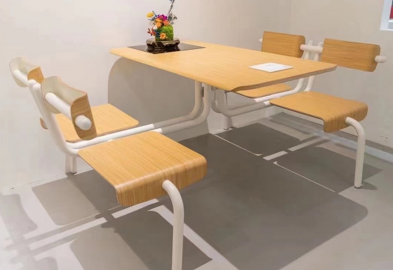 School cafeteria table and chair sets-2