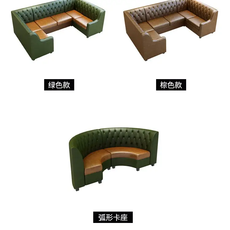 Single Row Restaurant Booths