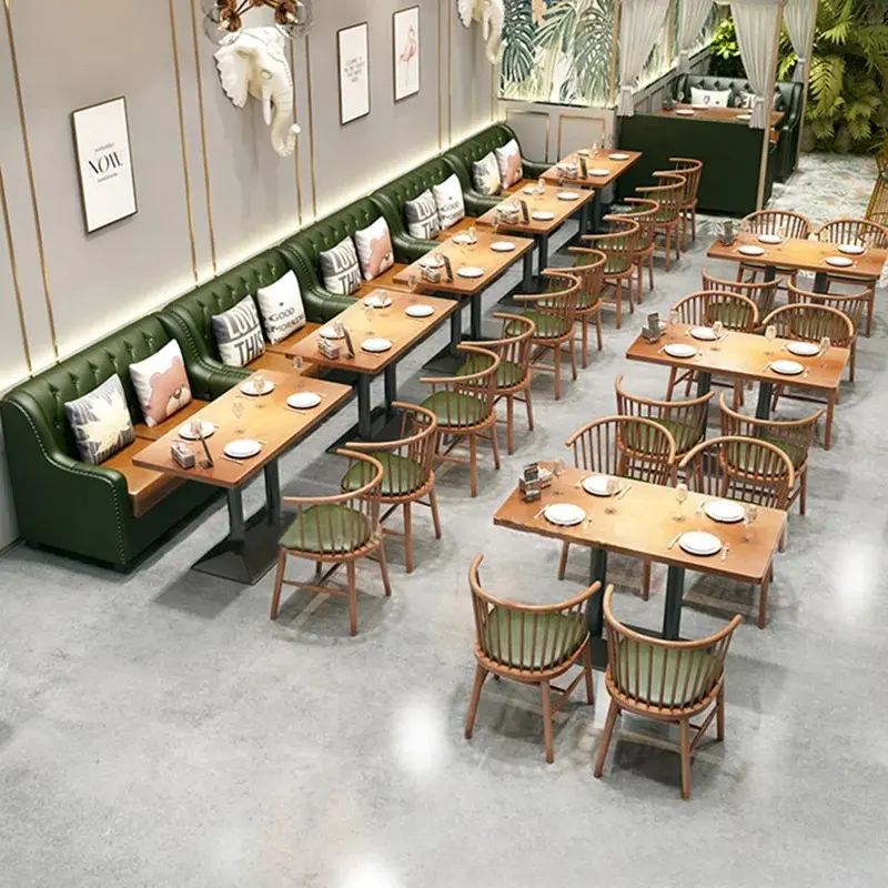 Single Row Restaurant Booths-3 Single Row Restaurant Booths-3