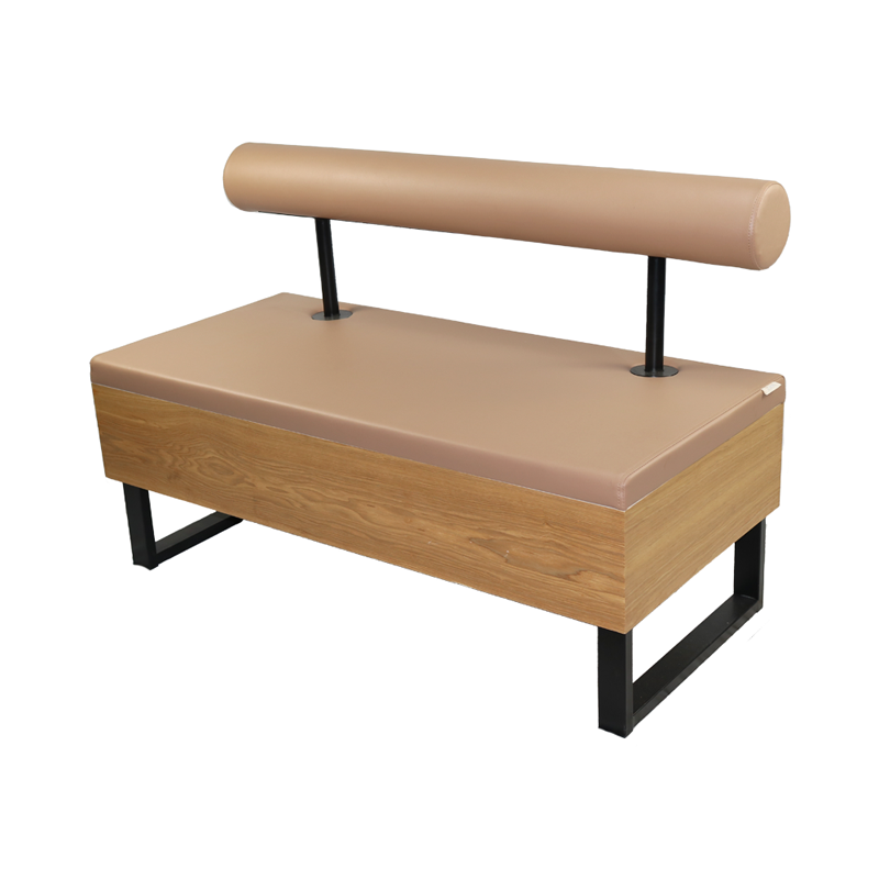 Round Backed Single Row Booth