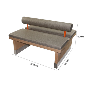 Flexible double row booth